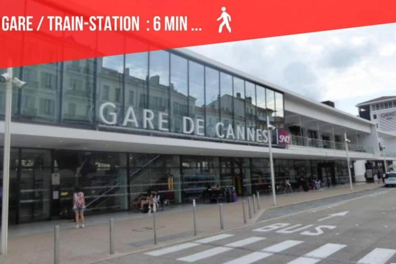 Cocoon Center - Rue D'Antibes - 200M Plage- Clim - Wifi - Unique Cannes Exterior foto