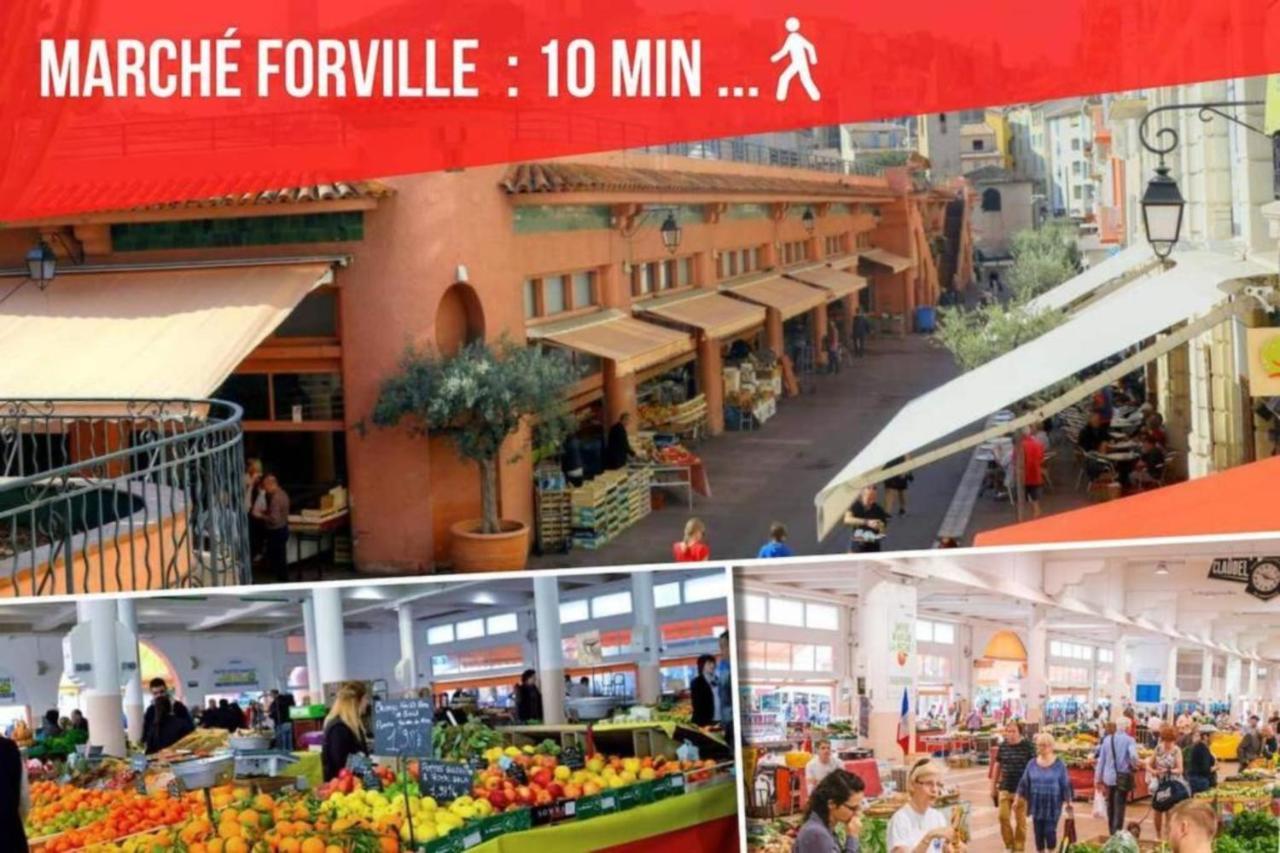 Cocoon Center - Rue D'Antibes - 200M Plage- Clim - Wifi - Unique Cannes Exterior foto